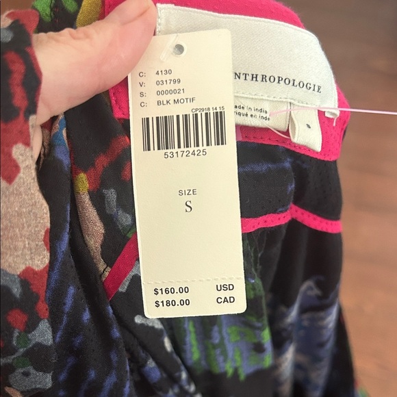 Anthropologie Multicolor Abstract Print Dress - Picture 8 of 12